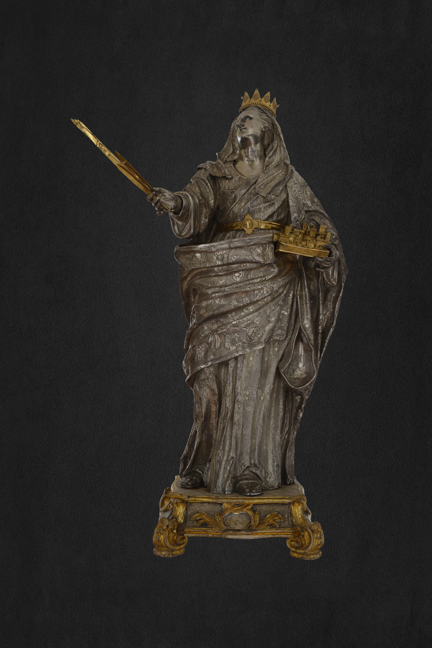 Statua argento
